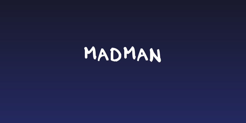 madman Social Header