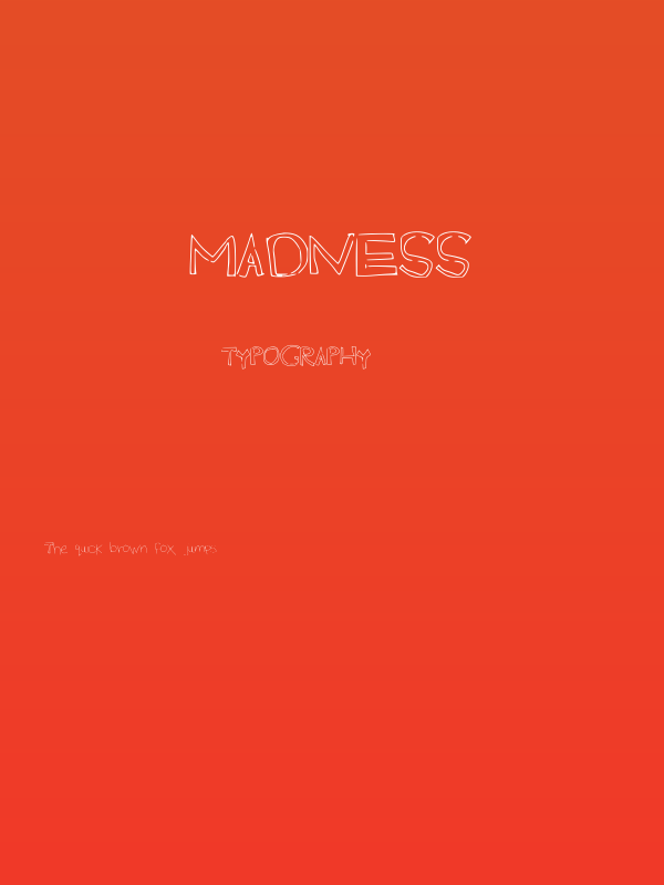 madness Poster