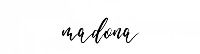 madona  नि: शुल्क फ़ॉन्ट्स डाउनलोड