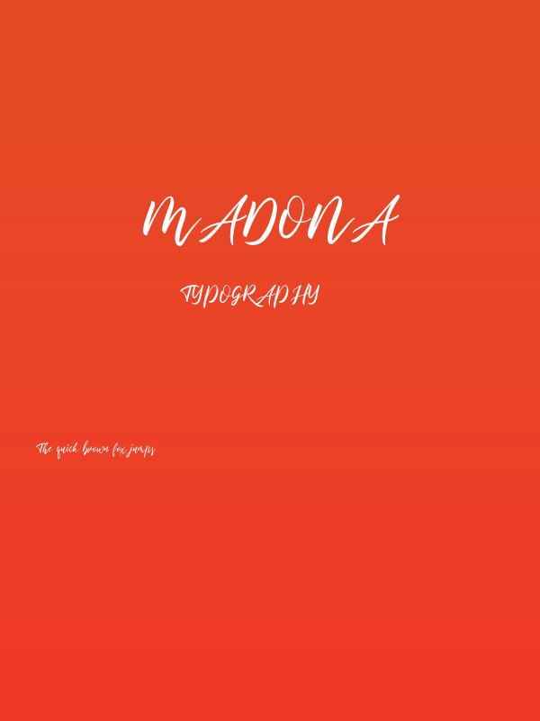 madona Poster