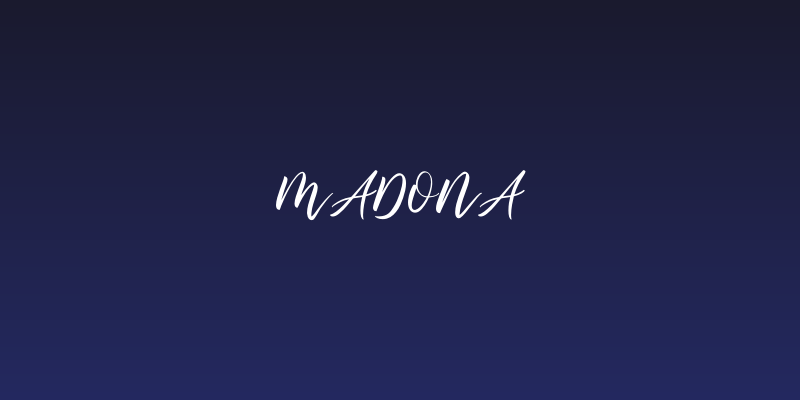madona Social Header