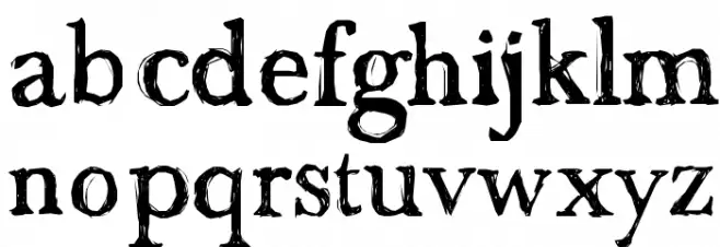 maenan2 خط أحرف صغيرة