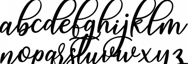 magic-Regular Font LOWERCASE