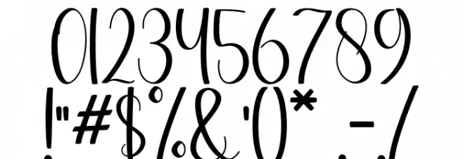 magicalscript-Regular Font OTHER CHARS