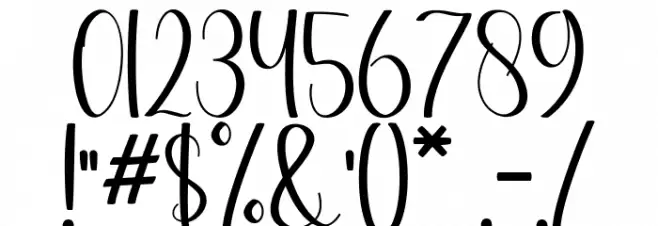 magicalscript-Regular Font OTHER CHARS