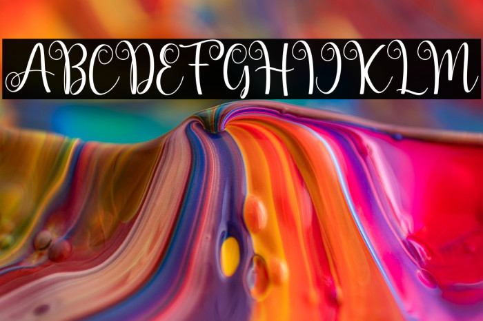 magicalscript-Regular Example 1