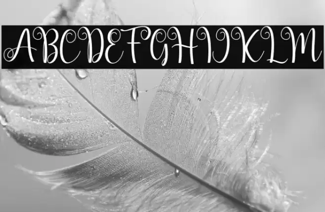 magicalscript-Regular Font examples