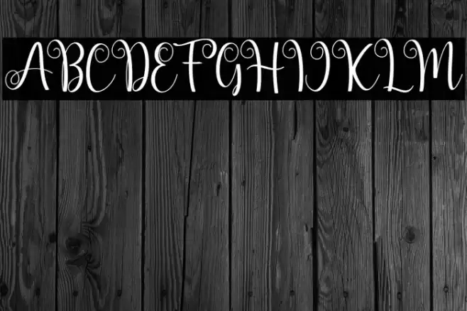 magicalscript-Regular Font examples