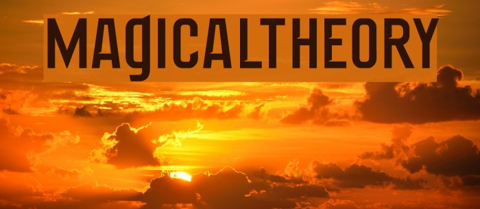 magicaltheory Font examples