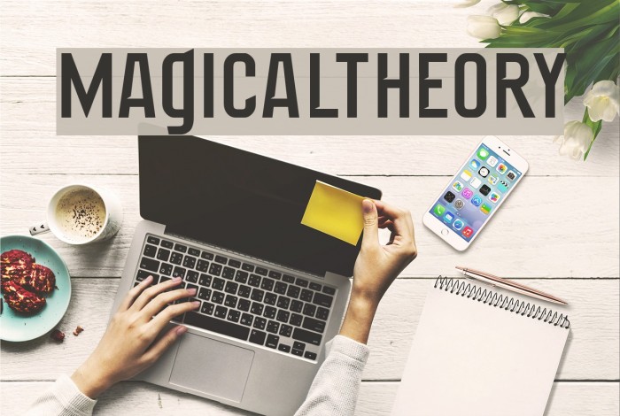 magicaltheory Font examples