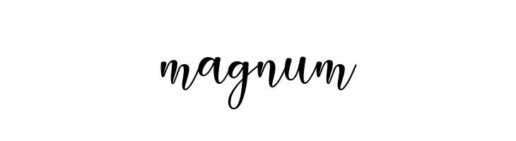 magnum  لخطوط تنزيل