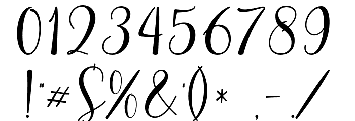 magnum Font OTHER CHARS