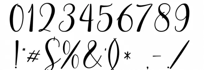 magnum Font OTHER CHARS