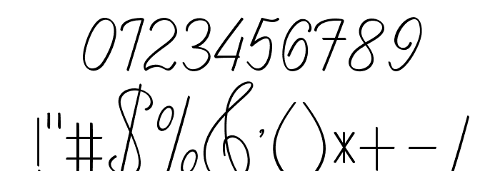 maheishia Font OTHER CHARS