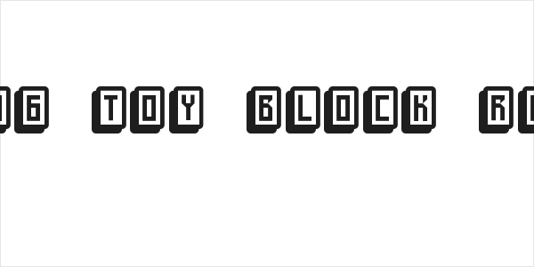 mahjong toy block Regular Logo