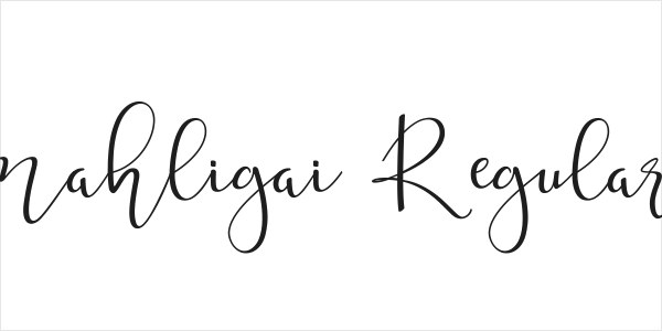 mahligai Regular Logo