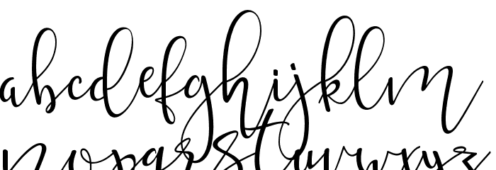 mahligai Regular Font LOWERCASE