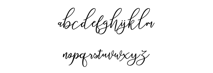 mahligai Font LOWERCASE