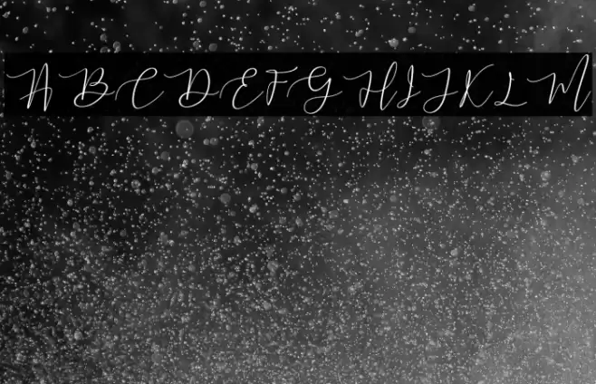 mahligai Font examples