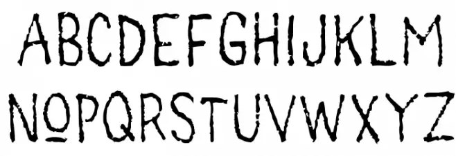 main levée regular1 Шрифта ВЕРХНИЙ