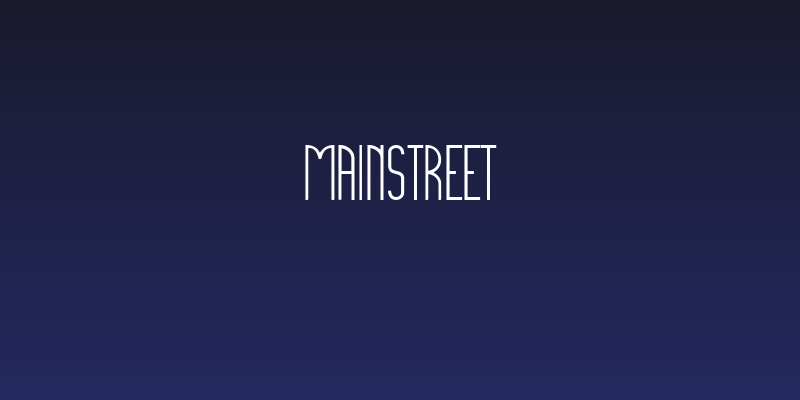 mainstreet Social Header