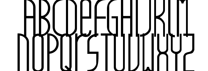 mainstreet Font LOWERCASE