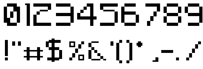 majorL retro Regular Font OTHER CHARS
