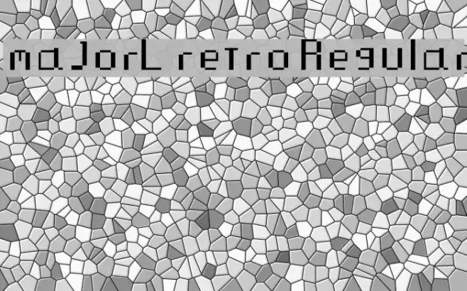 majorL retro Regular Example 2