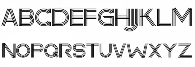 makayla Regular Schriftart Groß