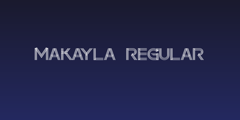 makayla Regular Social Header