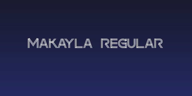 makayla Regular Social Header