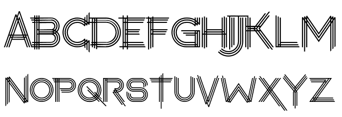makayla Regular Font LOWERCASE