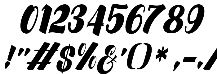 makinglovem Font OTHER CHARS