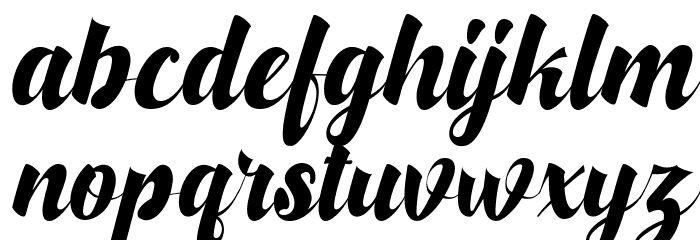 makinglovem Font LOWERCASE