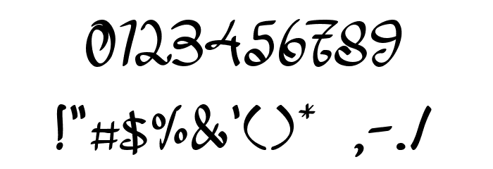 malazia Font OTHER CHARS