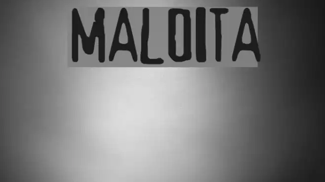 maldita Font examples