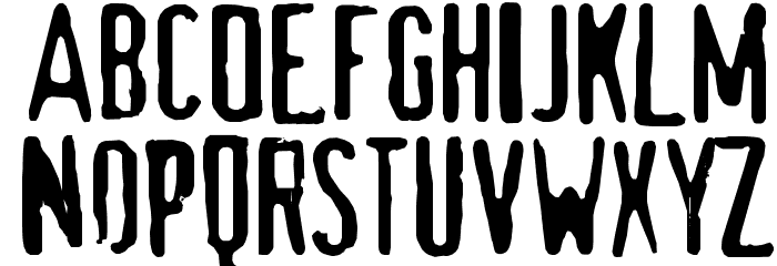 maldita Font LOWERCASE