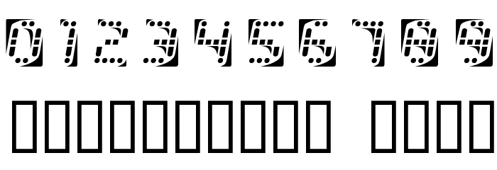 malfunction Font OTHER CHARS