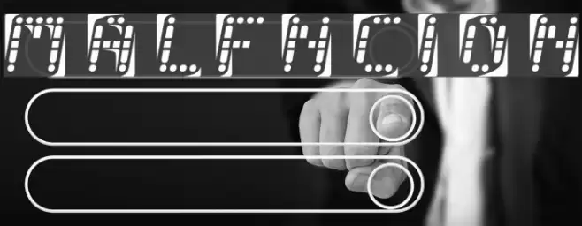 malfunction Font examples