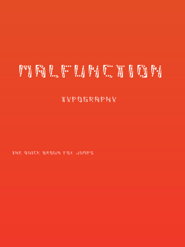 malfunction Poster
