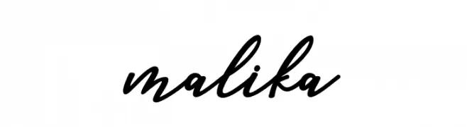 malika  font caratteri gratis