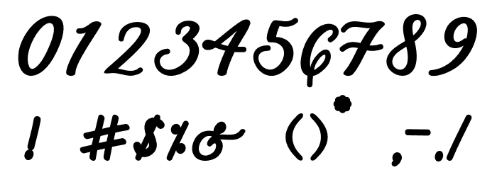 malika Font OTHER CHARS