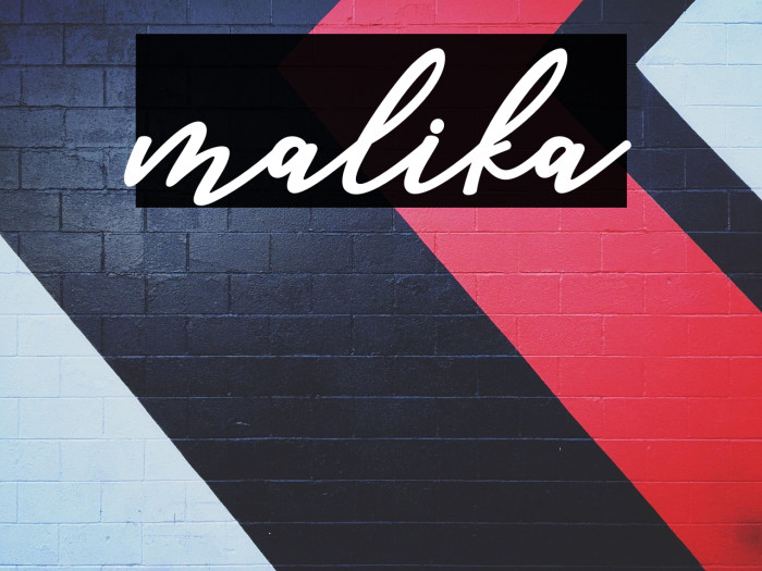 malika Example 1