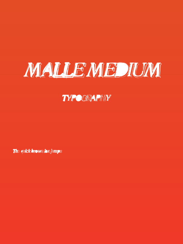 malle Medium Poster