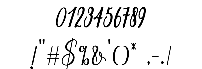 mallona Font OTHER CHARS