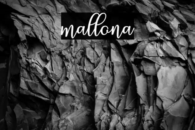 mallona Font examples
