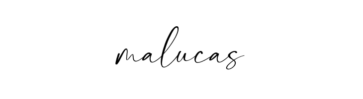 malucas  font caratteri gratis