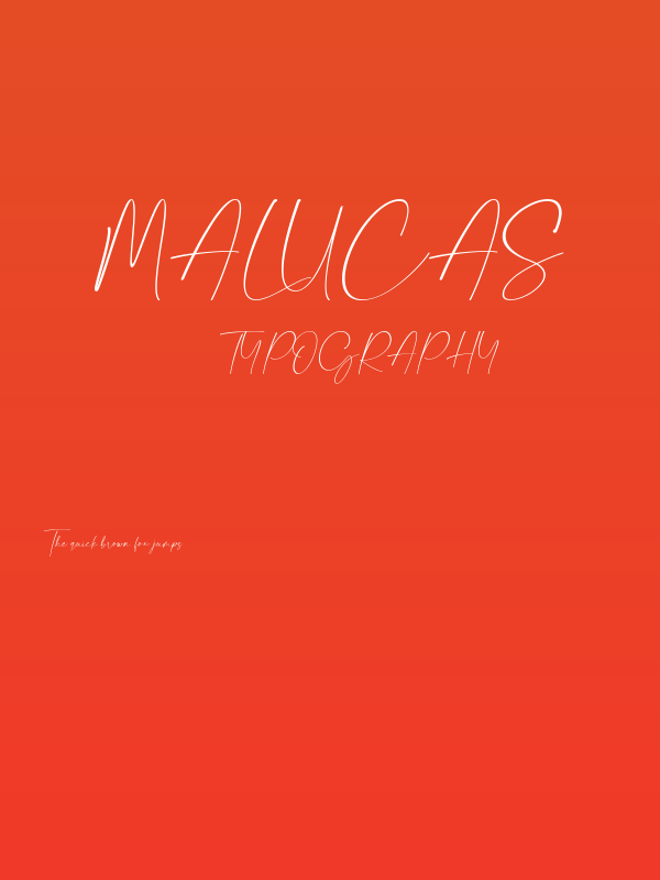 malucas Poster