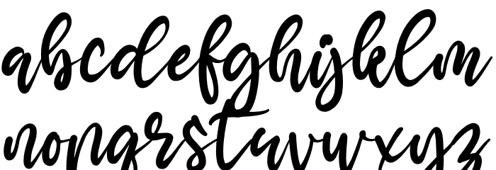 mama Font LOWERCASE