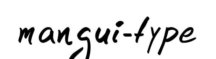 mangui-type  免费字体下载